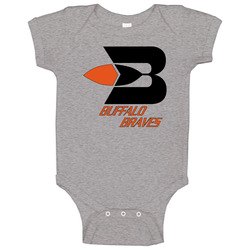 Buffalo Braves Retro 70's Logo Basketball Fan Baby One Piece