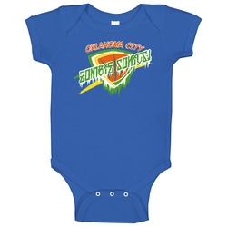 Oklahoma Seattle Zombie Sonics Okc Durant Baby One Piece