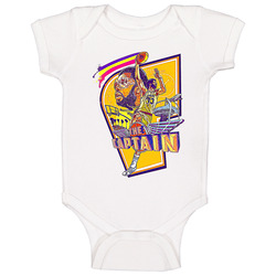 Kareem Abdul-jabbar The Captain Favorite Player Los Angeles L Basketball Fan Baby One Piece