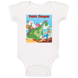 Pete's Dragon Classic Children's Storybook Cover Baby One Piece Pete's Dragon Classic Children's Storybook Cover Baby One Piece