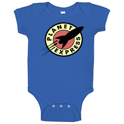 Futurama Reference Planet Express Baby One Piece Futurama Reference Planet Express Baby One Piece