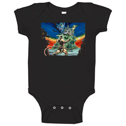 Classic Nintendo Castlevania Baby One Piece Classic Nintendo Castlevania Baby One Piece