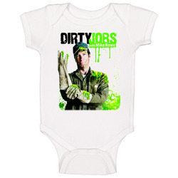 Mike Rowe Dirty Jobs Baby One Piece Mike Rowe Dirty Jobs Baby One Piece