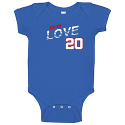 Julian Love 20 Favorite Player New York G Football Fan Baby One Piece Julian Love 20 Favorite Player New York G Football Fan Baby One Piece