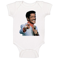 Sammy Davis Jr Music Singer T Shirt rat Pack 60's Las Vegas Baby One Piece Sammy Davis Jr Music Singer T Shirt rat Pack 60's Las Vegas Baby One Piece