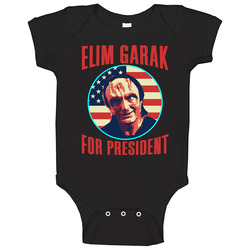 Elim Garak Star Trek For President Spy Tv Fan Baby One Piece Elim Garak Star Trek For President Spy Tv Fan Baby One Piece