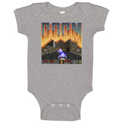 Doom 1993 Best Video Games Of All Time Baby One Piece Doom 1993 Best Video Games Of All Time Baby One Piece