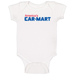 America's Car-mart Nasdaq Company Logo Employee Fan Baby One Piece America's Car-mart Nasdaq Company Logo Employee Fan Baby One Piece