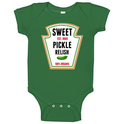 Sweet Pickle Relish Funny Group Halloween Costume Baby One Piece Sweet Pickle Relish Funny Group Halloween Costume Baby One Piece