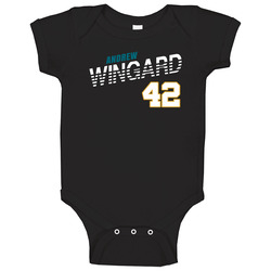 Andrew Wingard 42 Favorite Player Jacksonville Football Fan Baby One Piece Andrew Wingard 42 Favorite Player Jacksonville Football Fan Baby One Piece