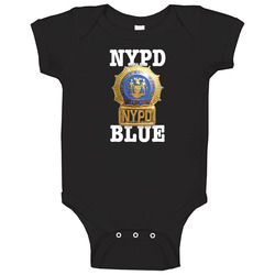 Nypd Blue Badge Hope 90s Cop Tv Show Baby One Piece Nypd Blue Badge Hope 90s Cop Tv Show Baby One Piece