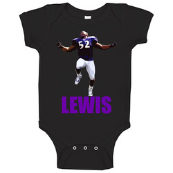 Ray Lewis Football Baby One Piece Ray Lewis Football Baby One Piece