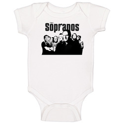 The Sopranos Cast Tv Show Fan Baby One Piece The Sopranos Cast Tv Show Fan Baby One Piece