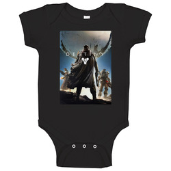Destiny Video Game Cover Fan Baby One Piece Destiny Video Game Cover Fan Baby One Piece