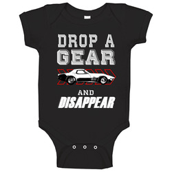 1972 Chevrolet Corvette Stingray Drop A Gear And Disappear Car Enthusiasts Baby One Piece 1972 Chevrolet Corvette Stingray Drop A Gear And Disappear Car Enthusiasts Baby One Piece