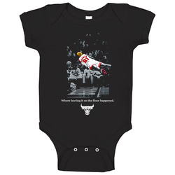 Dennis Rodman Rage Court Moment Basketball Cool Baby One Piece Dennis Rodman Rage Court Moment Basketball Cool Baby One Piece