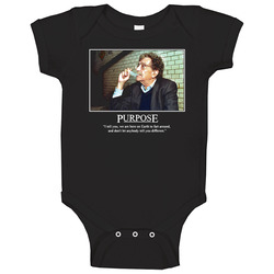 Kurt Vonnegut Purpose Quote Baby One Piece Kurt Vonnegut Purpose Quote Baby One Piece