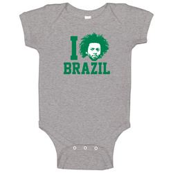 Marcelo Vieira Da Silva Junior I Heart Brazil World Cup 2018 Football Fan Baby One Piece Marcelo Vieira Da Silva Junior I Heart Brazil World Cup 2018 Football Fan Baby One Piece