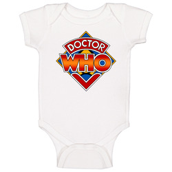 Doctor Who Classic Logo Baby One Piece Doctor Who Classic Logo Baby One Piece