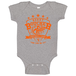 The Waterboy Bobby Boucher Football Camp Baby One Piece The Waterboy Bobby Boucher Football Camp Baby One Piece