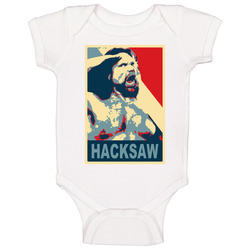 Hacksaw Jim Duggan Wrestling Vintage Hope Baby One Piece Hacksaw Jim Duggan Wrestling Vintage Hope Baby One Piece