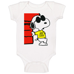 Snoopy Joe Cool Cartoon Baby One Piece Snoopy Joe Cool Cartoon Baby One Piece