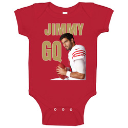 Jimmy Gq Jimmy Garoppolo San Francisco Football Fan Baby One Piece Jimmy Gq Jimmy Garoppolo San Francisco Football Fan Baby One Piece