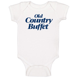 Old Country Buffet Favourite Food Baby One Piece Old Country Buffet Favourite Food Baby One Piece
