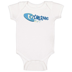 Boomerang Cartoon Network Logo Baby One Piece Boomerang Cartoon Network Logo Baby One Piece