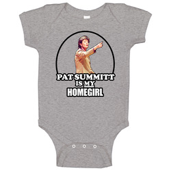 Pat Summitt Tennessee Coach Baby One Piece Pat Summitt Tennessee Coach Baby One Piece
