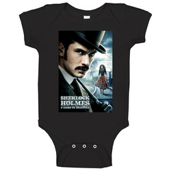 Sherlock Holmes Game Of Shadows Movie Baby One Piece Sherlock Holmes Game Of Shadows Movie Baby One Piece