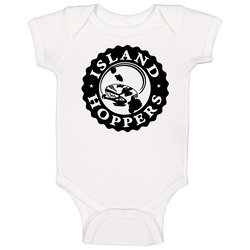 Island Hoppers Seen On Magnum P.i. Baby One Piece Island Hoppers Seen On Magnum P.i. Baby One Piece