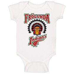 Frolunda Indians Sweden Hockey Baby One Piece