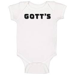 Gott's Roadside Burger Food Fan Baby One Piece Gott's Roadside Burger Food Fan Baby One Piece