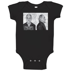 Tommy Chong Mugshot Baby One Piece Tommy Chong Mugshot Baby One Piece