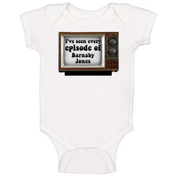 I've Seen Every Episode Of Barnaby Jones Retro Tv Baby One Piece I've Seen Every Episode Of Barnaby Jones Retro Tv Baby One Piece