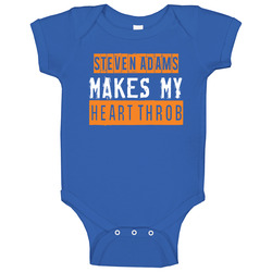 Steven Adams Makes My Heart Throb Oklahoma City Basketball Player Cool Fan Baby One Piece Steven Adams Makes My Heart Throb Oklahoma City Basketball Player Cool Fan Baby One Piece