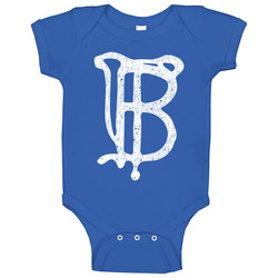 Toledo Blue Stockings Retro Baseball Team Vintage Unisex Baby One Piece Toledo Blue Stockings Retro Baseball Team Vintage Unisex Baby One Piece