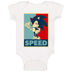 Sonic Hope Style Speed Baby One Piece Sonic Hope Style Speed Baby One Piece