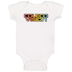 Colecovision Retro Game System Logo Baby One Piece Colecovision Retro Game System Logo Baby One Piece