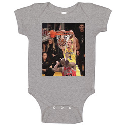 Alex Caruso Dunking On Michael Jordan Vintage Look Los Angeles L Basketball Fan Baby One Piece Alex Caruso Dunking On Michael Jordan Vintage Look Los Angeles L Basketball Fan Baby One Piece