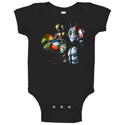 Masked Rider Anime Baby One Piece