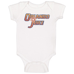 Orlando Juice Senior Professional Baseball Retro Team Baby One Piece Orlando Juice Senior Professional Baseball Retro Team Baby One Piece
