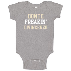 Donte Freakin Divincenzo Milwaukee Basketball Player Sports Fan Baby One Piece Donte Freakin Divincenzo Milwaukee Basketball Player Sports Fan Baby One Piece