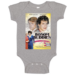 Bosom Buddies 80s Tv Series Show Worn Look Vintage Unisex Baby One Piece Bosom Buddies 80s Tv Series Show Worn Look Vintage Unisex Baby One Piece