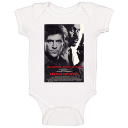 Lethal Weapon Retro Movie Fan Baby One Piece Lethal Weapon Retro Movie Fan Baby One Piece
