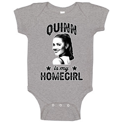 Quinn Fabray Glee Is My Homegirl Female Tv Character Fan Baby One Piece Quinn Fabray Glee Is My Homegirl Female Tv Character Fan Baby One Piece
