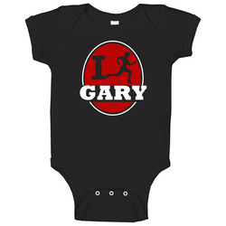 I Run Gary Jogging Running Baby One Piece I Run Gary Jogging Running Baby One Piece