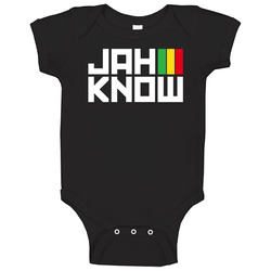 Jah Know Reggae Baby One Piece Jah Know Reggae Baby One Piece