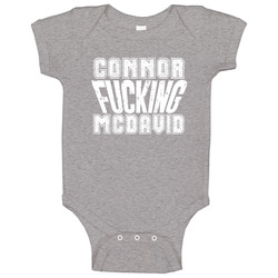 Connor Mcdavid Fcking Edmonton Hockey Sports Athlete Fan Baby One Piece Connor Mcdavid Fcking Edmonton Hockey Sports Athlete Fan Baby One Piece